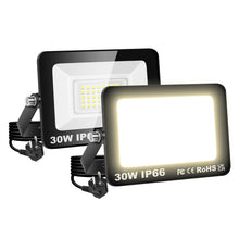 Carica l'immagine nel visualizzatore di Gallery, RIGIDON 2 x Faretto LED da Esterno con Spina, 30W 3000LM Fari di Sicurezza