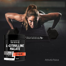 Carica l'immagine nel visualizzatore di Gallery, Bandini® L-Citrulline Malate Powder 500 g - Citrullina Malato 3 g per Dose