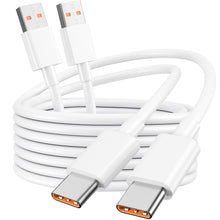 Carica l'immagine nel visualizzatore di Gallery, 2-Pack 2M/120W/6A Cavo USB C Ricarica RapidaType-C per Xiaomi Redmi POCO