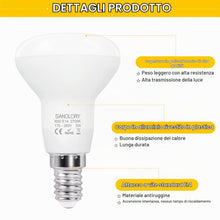 Carica l'immagine nel visualizzatore di Gallery, E14 R50 LED Lampadine Faretti LED R50 E14 5 Watt Lampadina LED E14