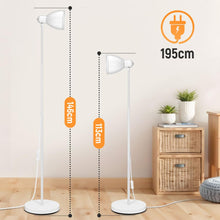 Carica l'immagine nel visualizzatore di Gallery, OUSFOT Lampada da Terra 146cm Piantana Lampada da Terra E27