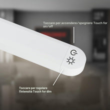 Carica l'immagine nel visualizzatore di Gallery, BRILONER - Lampada LED con dimmer touch continuo, memoria, USB-C, accensione/spegnimento separato, luce bianca calda, id