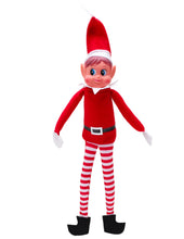 Carica l'immagine nel visualizzatore di Gallery, Toyland® Elves Behavin Badly 12 pollici ragazza elfo peluche con gambe lunghe, corpo morbido e testa in vinile - novità natalizie