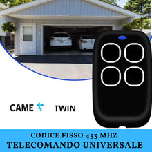 Carica l'immagine nel visualizzatore di Gallery, Telecomando Cancello Universali 4 in 1, Telecomando per Cancelli a Codice Fisso Universale 433 mhz - NO ROLLING CODE, Ra