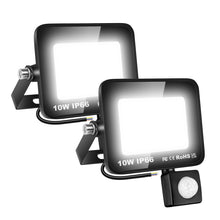 Carica l'immagine nel visualizzatore di Gallery, SKYWORLD 2 x Faretto con Sensore di Movimento, 10W 1000LM Fari Led Esterni