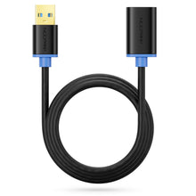 Carica l'immagine nel visualizzatore di Gallery, deleyCON 3,0m USB 3.0 Super Speed Prolunga - Connettore a Presa - Tecnologia USB 3.0 Super Speed fino a 5 Gbit/s - Nero/