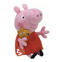 Carica l'immagine nel visualizzatore di Gallery, Ty Beanie Babies - Floppy, Collezione Peppa Pig, Peppa Pig, Morbido Peluche da Collezionare, Idea Regalo per Grandi e Pi