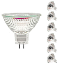 Carica l'immagine nel visualizzatore di Gallery, Lampadina Alogena 12V 35W, Faretti Alogeni MR16 Dimmerabile 420LM Bianco Caldo, Lampada GU5.3 Alogena per Illuminazione 