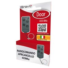 Carica l'immagine nel visualizzatore di Gallery, BRAVO RADIOCOMANDO DOORx APRICANCELLO 90502176