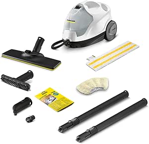 Kärcher SC 4 Easyfix - Pulitore A Vapore, 3.5 Bar, Capacità Serbatoio 2 l,...
