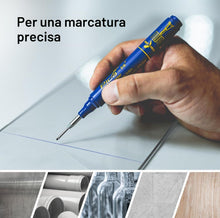 Carica l'immagine nel visualizzatore di Gallery, Pica 150/46 Ink | Marcatore per fori profondi nero | 1,5 mm | Marcatore permanente per punti difficili | Ideale per fora