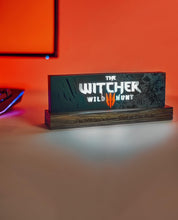 Carica l'immagine nel visualizzatore di Gallery, Neamedia The Character Company The Witcher III: Wild Hunt Lampada con Logo, Licenza Ufficiale, Lampada a LED per Il Sogg