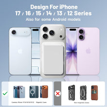 Carica l'immagine nel visualizzatore di Gallery, Power Bank 10000mAh, 20W Magnetico Wireless Ricarica Rapida Caricatore, Ultra Sottile Powerbank Type-C, Batterie esterne