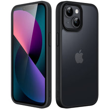 Carica l'immagine nel visualizzatore di Gallery, JETech Cover Opaca per iPhone 13, Nero