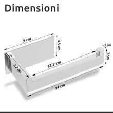 Carica l'immagine nel visualizzatore di Gallery, ECENCE Porta Carta Igienica Adesivo in Acciaio Inox 304 in cromo