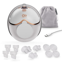 Carica l'immagine nel visualizzatore di Gallery, Kinderkraft MAMAFLOW Electric Breast Pump, Wireless, 4 Modes, USB-C, Gold