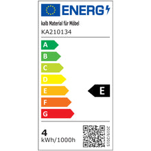 Carica l'immagine nel visualizzatore di Gallery, kalb applique LED di superficie 340x170x40mm per armadi con modulo LED 12V DC 4W 230lm con interruttore e alimentatore (