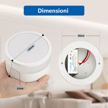 Carica l'immagine nel visualizzatore di Gallery, ZIZZLER 2 Faretti Led Bianchi da Soffitto, Impermeabile IP44, Faretto per Cucina Interni Corridoio, 12W 1100LM, Plafonie