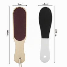 Carica l'immagine nel visualizzatore di Gallery, Rseuphiee 2 Pezzi Raspa Piedi Professionale, Lima per Piedi Doppia Superficie Pedicure, Grossolana e Fine Leviga Talloni