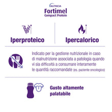 Carica l'immagine nel visualizzatore di Gallery, FORTIMEL COMPACT PROTEIN, Ipercalorico e Iperproteico, Vaniglia, 4x125ml