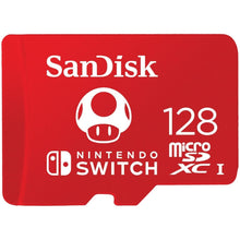 Carica l&#39;immagine nel visualizzatore di Gallery, SanDisk 128 Go microSDXC Scheda per Nintendo Switch, Scheda di memoria con Licenza Nintendo, fino a 100 MB/s UHS-I Class 10 U3