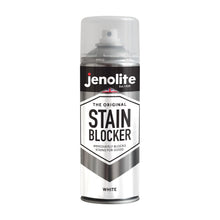 Carica l'immagine nel visualizzatore di Gallery, JENOLITE Vernice spray antimacchia | Bianco | 400 ml | Vernice sigillante per umidità | Vernice antimacchia per pareti e