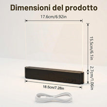 Carica l'immagine nel visualizzatore di Gallery, Lampada Libro Piatta LED Ricaricabile USB-C, Luce per Libri con 3 Colori e Luminosità Regolabile, Lampada da Lettura con