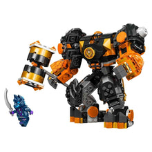 Carica l&#39;immagine nel visualizzatore di Gallery, LEGO NINJAGO Mech Elemento di Terra di Cole, Giochi d&#39;Azione per Bambini e Bambine da 7 Anni, Action Figure Snodabile da Battaglia, Giocattolo Personalizzabile con 2 Minifigure, Regalo Ninja 71806