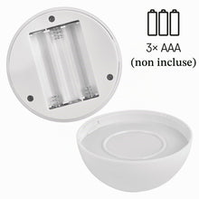 Carica l'immagine nel visualizzatore di Gallery, EMOS - Luce notturna a LED con sensore - LED COB in bianco freddo, alimentato a batteria (3 x AAA) - Supporto magnetico 