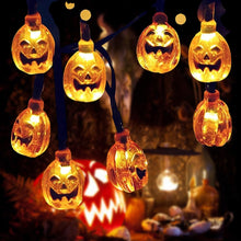 Carica l'immagine nel visualizzatore di Gallery, Halloween Mini luci LED zucca, luce a LED luce bianca calda, per lanterne di carta, Halloween, Natale, feste, compleanni