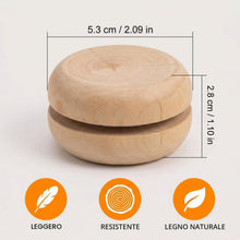 Carica l'immagine nel visualizzatore di Gallery, 10 Pezzi Yoyos in Legno Giocattolo di Yoyo per Bambini Yo-Yo per Regali di Compleanno per Bambini di Classe Regali di Co