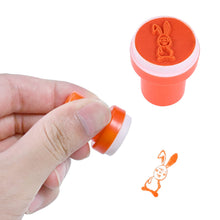 Carica l&#39;immagine nel visualizzatore di Gallery, Faburo 26Pz Timbri Bambini Sigillo Animale, Cartoni Animati Kit Set di Strumenti Auto Inchiostrazione Timbri, Regali per Feste per Bambini