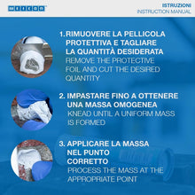 Carica l'immagine nel visualizzatore di Gallery, WEICON Barretta Alluminio 57 g | Adesivo bicomponente per riparazioni | Non arrugginisce