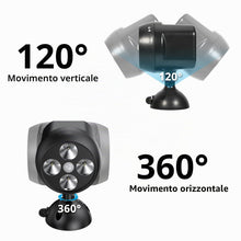 Carica l'immagine nel visualizzatore di Gallery, NICREW Lampada da Esterno con Sensore di Movimento senza Fili, Applique da Esterno con Sensore di Movimento, Faretto LED