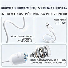 Carica l'immagine nel visualizzatore di Gallery, Lampada da Notte a Proiezione, Luce da Soffitto con Cielo Stellato e Timer con Telecomando,Lampada d'atmosfera per la Ca