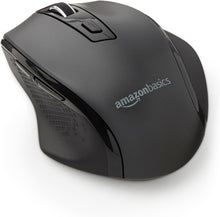 Carica l'immagine nel visualizzatore di Gallery, Amazon Basics Mouse wireless ergonomico - DPI regolabile - Nero