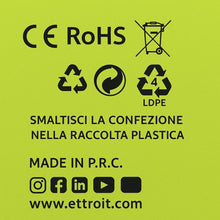 Carica l'immagine nel visualizzatore di Gallery, Placca con coperchio e Supporto da esterno Ip55 3 posti (idrobox) compatibile con Bticino matix, supporto stagno 3P COLO