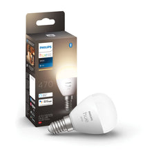 Carica l'immagine nel visualizzatore di Gallery, Philips Hue White, Sferetta luce smart LED E14