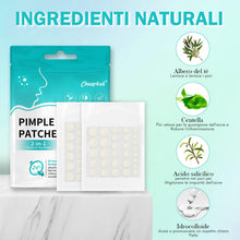 Carica l'immagine nel visualizzatore di Gallery, Patch Brufoli Pimple Patch Cerotti Viso Invisibili 264 pezzi