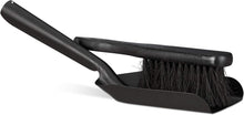 Carica l'immagine nel visualizzatore di Gallery, Relaxdays Paletta e Scopetta, 41 cm, Acciaio, Set Accessori Pulizia Casa, Pala Raccogli Cenere Camino, Nero