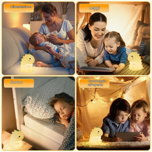 Carica l'immagine nel visualizzatore di Gallery, Ainiv Luce Notturna Bambini di Dinosauro, Lampada Touch per Bambini 3Livelli di Luminosità, Timer da 30 Minuti, Silicone