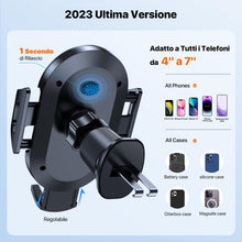 Carica l'immagine nel visualizzatore di Gallery, Miracase Porta Cellulare Auto [Nuovo Doppio Gancio in Acciaio] Supporto Telefono Auto Porta Telefono per Presa D'aria Compatibile con iPhone 16/15/14 Samsung Xiaomi e Altri Smartphones Series