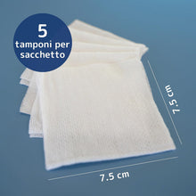 Carica l'immagine nel visualizzatore di Gallery, ABENA Garze Sterili 7,5 x 7,5 cm (125 pz) Tessuto Non Tessuto