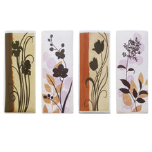 Carica l'immagine nel visualizzatore di Gallery, Ikebana Set di 4 umidificatori in ceramica da appendere al termosifone, evaporatori ad acqua a1662