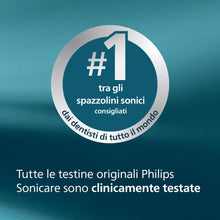 Carica l'immagine nel visualizzatore di Gallery, PHILIPS Sonicare G3 Premium Gum Care, testine di ricambio originali, bianco, confezione da 2, HX9052/87, Nuovo, 2 Testin