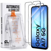 Carica l'immagine nel visualizzatore di Gallery, 2 Pezzi Pellicola Vetro Temperato per Samsung Galaxy A16/A17/A18/A26 5G/4G, [Installazione Automatica] Vetro Temperato, 