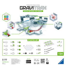 Carica l&#39;immagine nel visualizzatore di Gallery, Ravensburger - GraviTrax Starter Kit, Pista di Biglie, Gioco Interattivo ed Educativo STEM, per Bambini 8+ Anni e Adulti, Compatibile con tutti i GraviTrax, 124 Pezzi