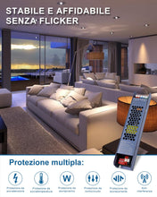 Carica l'immagine nel visualizzatore di Gallery, Alimentatore LED 24V 60W 2,5A Trasformatore 220 24V DC