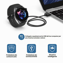 Carica l'immagine nel visualizzatore di Gallery, Amzpas Caricatore per Amazfit GTR 4, GTR 3 Pro, GTS 3, GTS 4, Veloce Portatile Cavo di Ricarica USB per Amazfit GTR 4, G