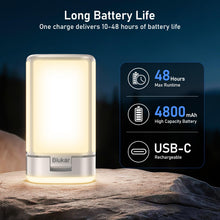 Carica l'immagine nel visualizzatore di Gallery, Blukar 116 LED Lampada Campeggio Ricaricabile, Alta Luminosa Luce Campeggio